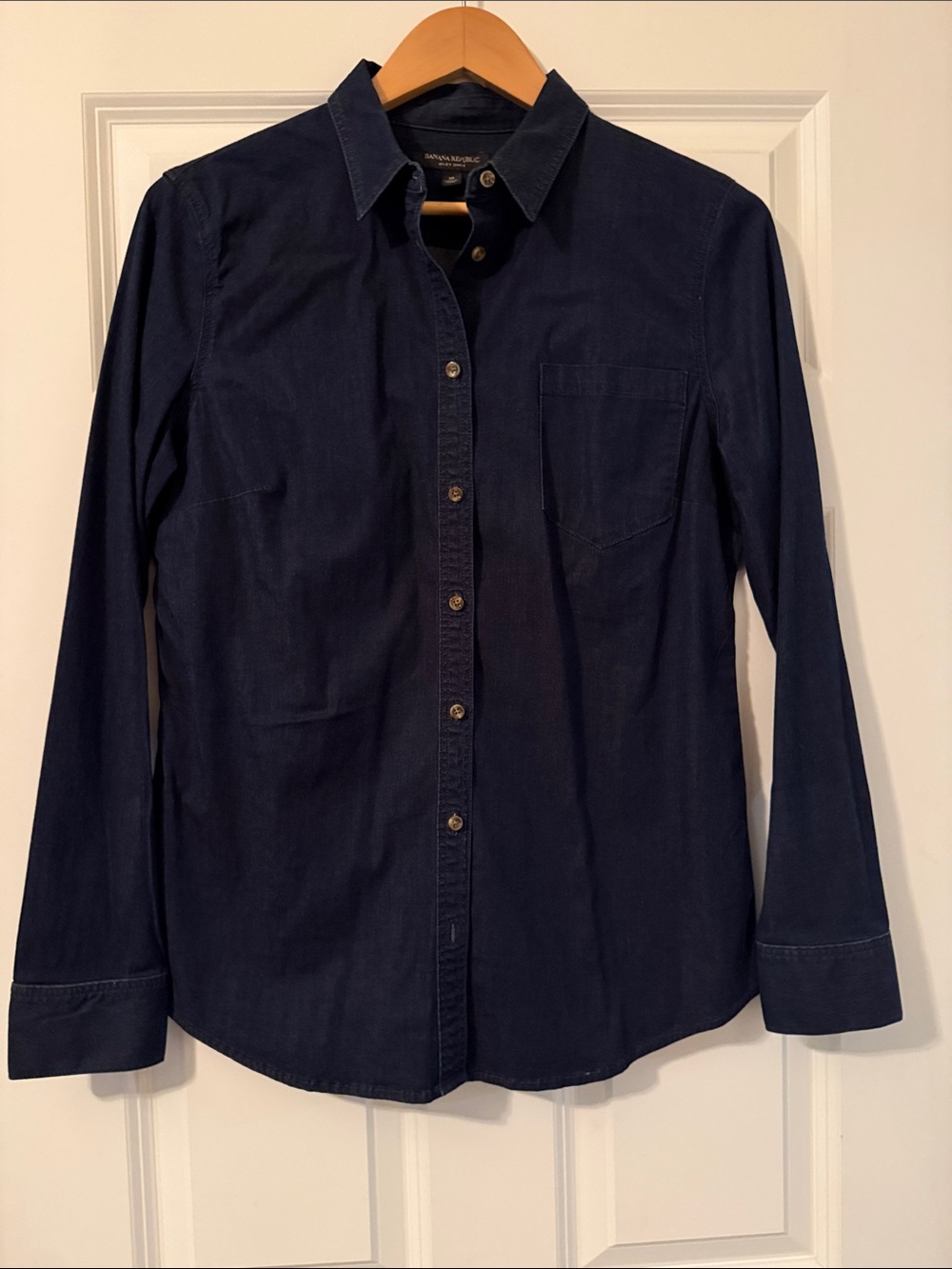 Banana Republic Denim Riley Button-Down Women's Shirt